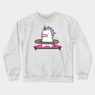 Unicorn Longboard Crewneck Sweatshirt
